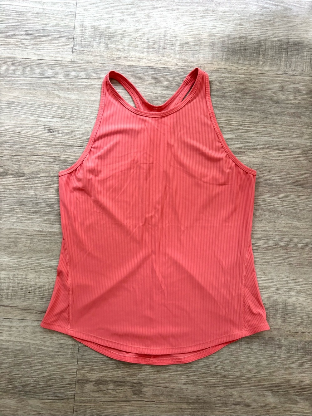 Lululemon Ribbed Base Pace Tank Raspberry Cream 8 - Picture 2 of 4